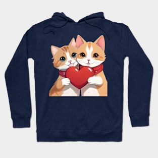 funny orange tabby cat: Purrfectly Unique Wall Art & Gifts Hoodie